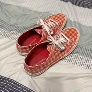Superga Gingham Calico Sneakers